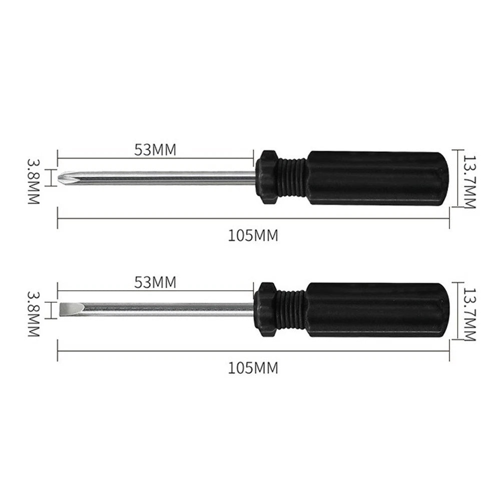 4.0mm Slotted Cross Screwdriver Hand Tool 45# Steel Portable