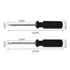 4.0mm Slotted Cross Screwdriver Hand Tool 45# Steel Portable