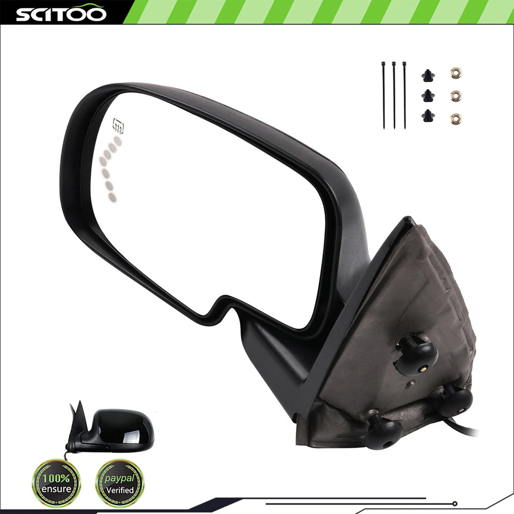 Power Heated Side View Mirror with Turn Signal for GMC Chevy (2003–2007)
