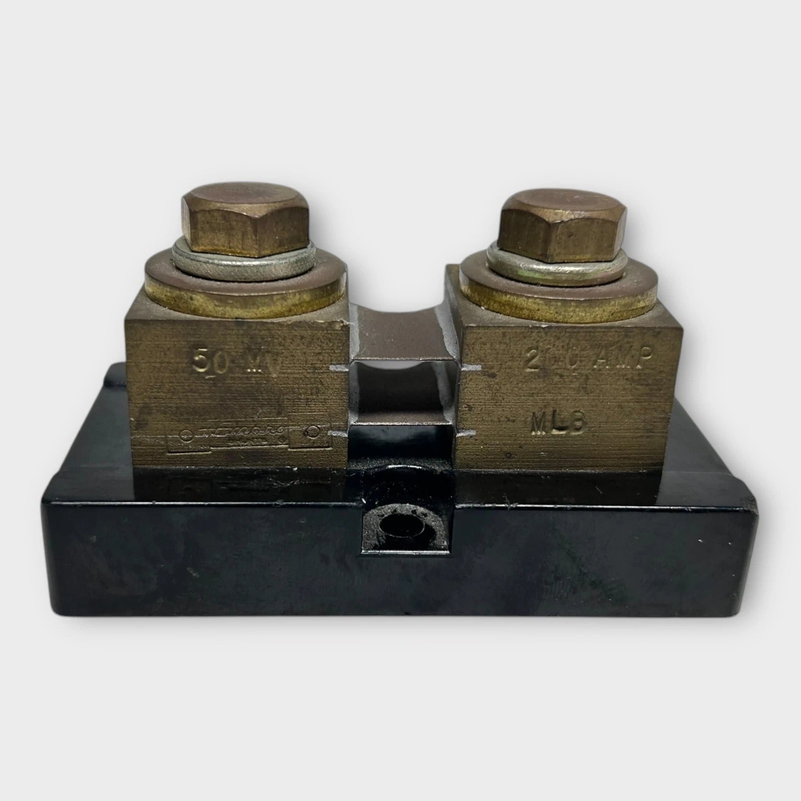 50 Volt 200 Amp MLB DC Current Shunt for Automotive Applications