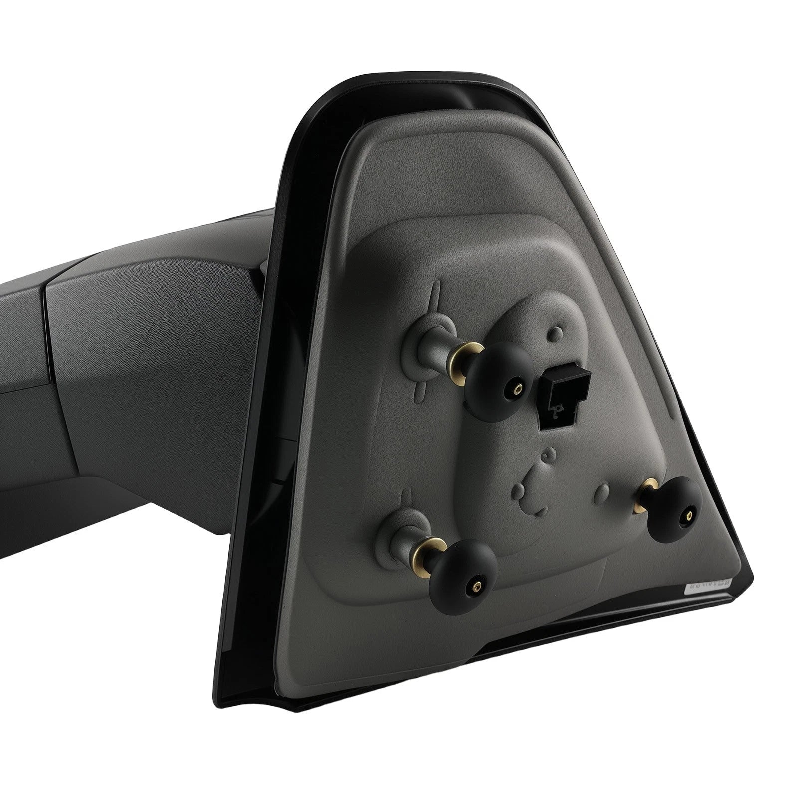 Black Power Towing Mirror with Puddle Light for Ford F-150 (2004–2014)