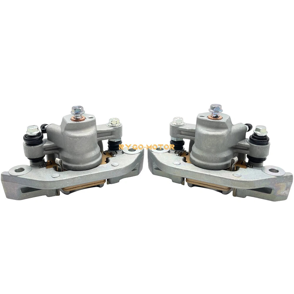 Front Brake Calipers & Pads for Honda TRX500FA 4x4 Foreman Rubicon (2005–2014)