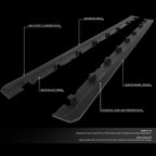 RP Style Side Skirts for Ford Mustang (2010–2014)