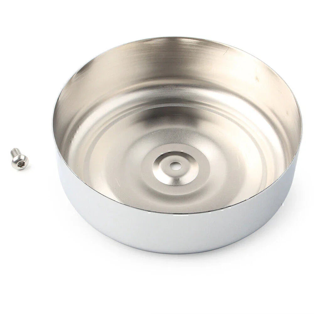 Metal Chrome 7" Air Cleaner Cover for Harley Touring Softail Dyna
