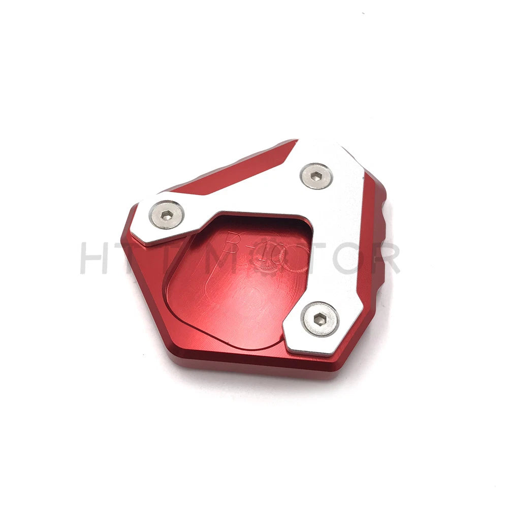 Kickstand Extension Plate for BMW G310 G310GS (2017–2018) Red