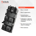 Electric Power Master Control Window Switch for Honda Accord (2008–2012) 35750-TB0-H01