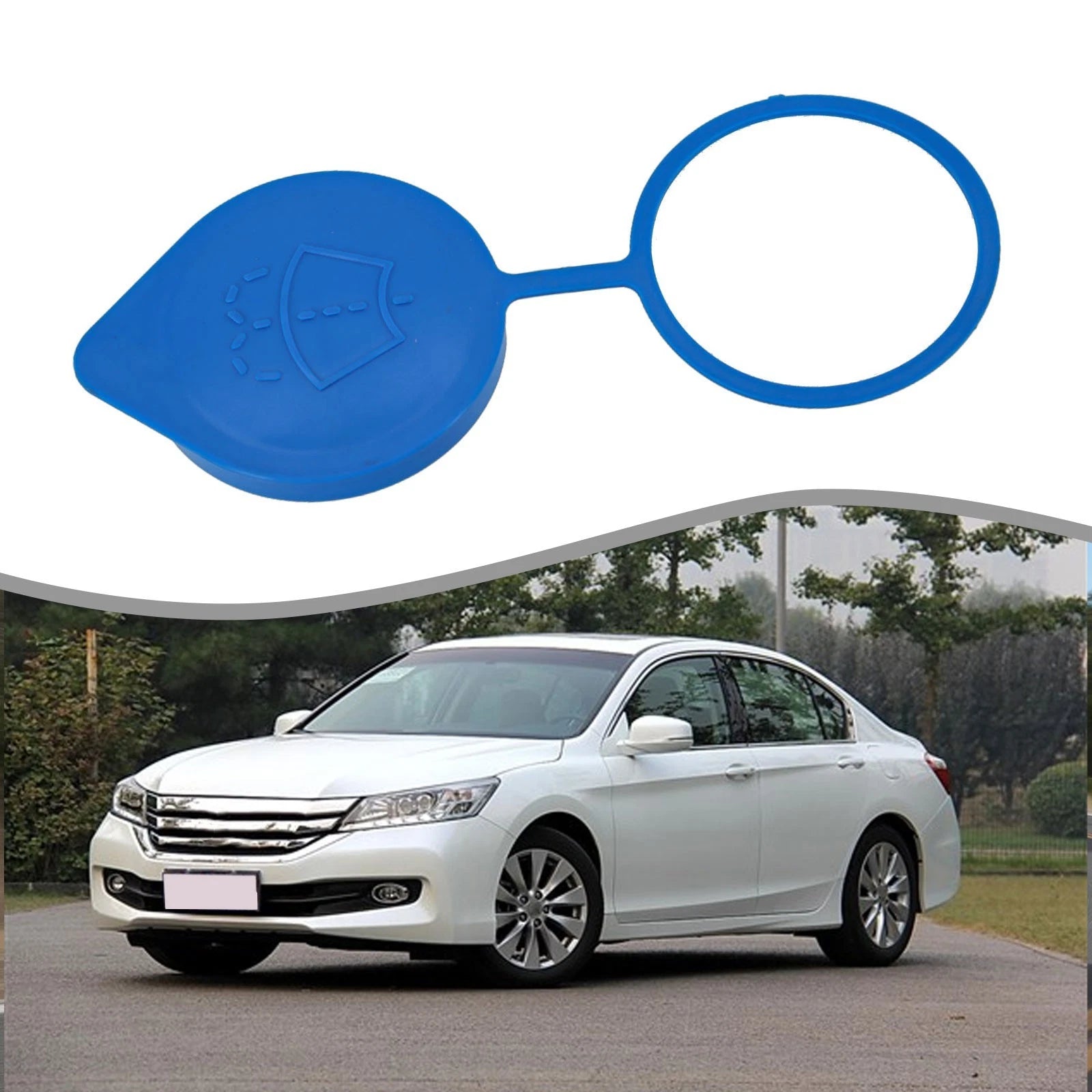 Set of 1 Windshield Washer Reservoir Cap for Honda Accord (2015–2017)