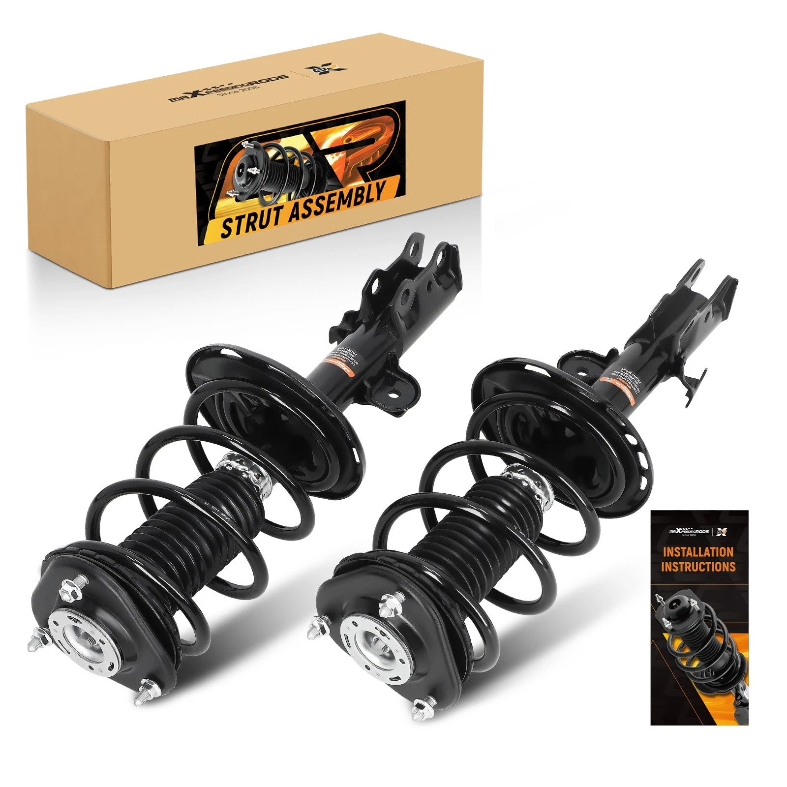 Complete Front Struts Shock w/ Spring Assembly for Toyota RAV4 (2013–2018) 1333524