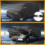 All Weather Car Cover for Ford E-Series (190T-PU, Left Zipper)