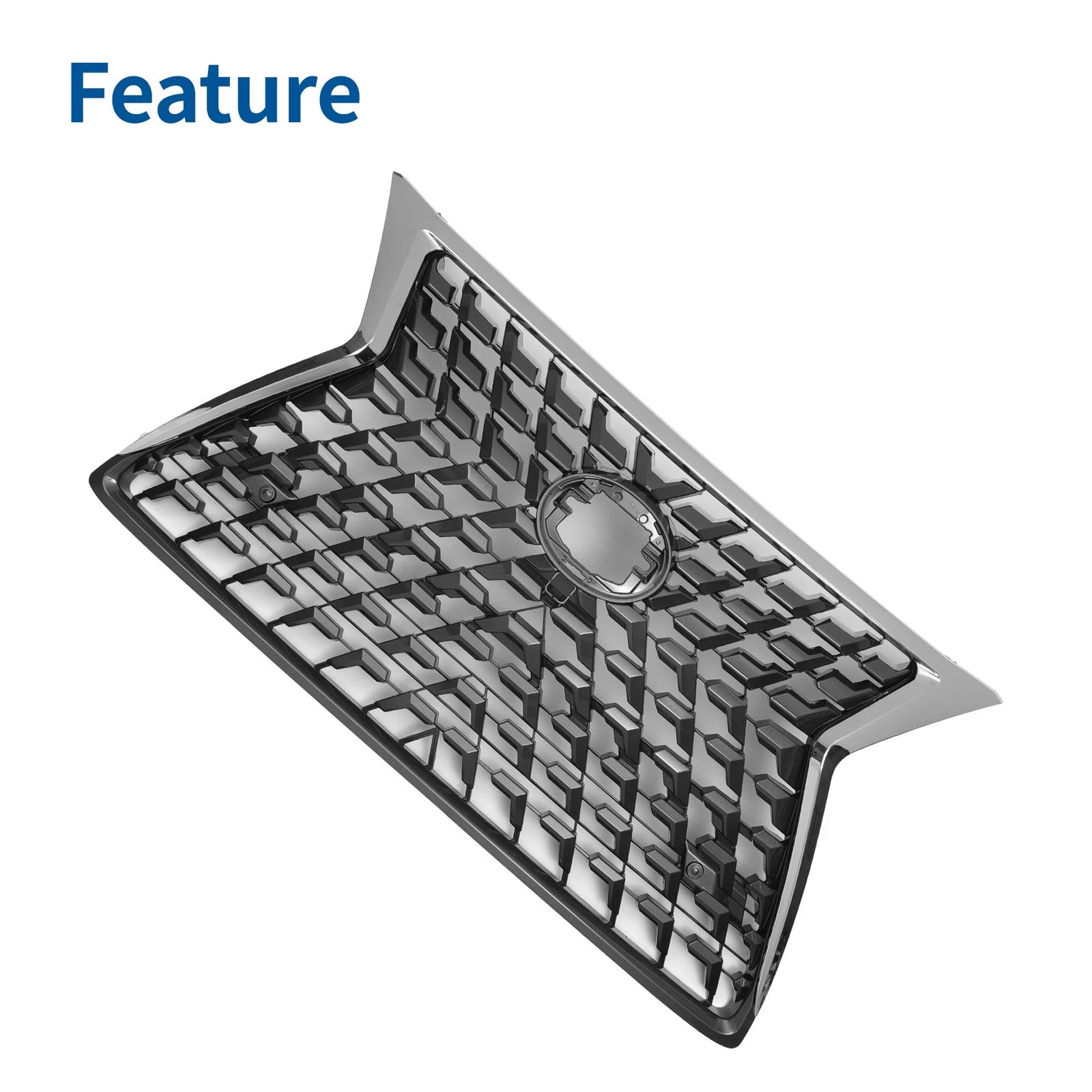 Front Hood Bumper Grille for Lexus GX460 (2021) - Black Facelift