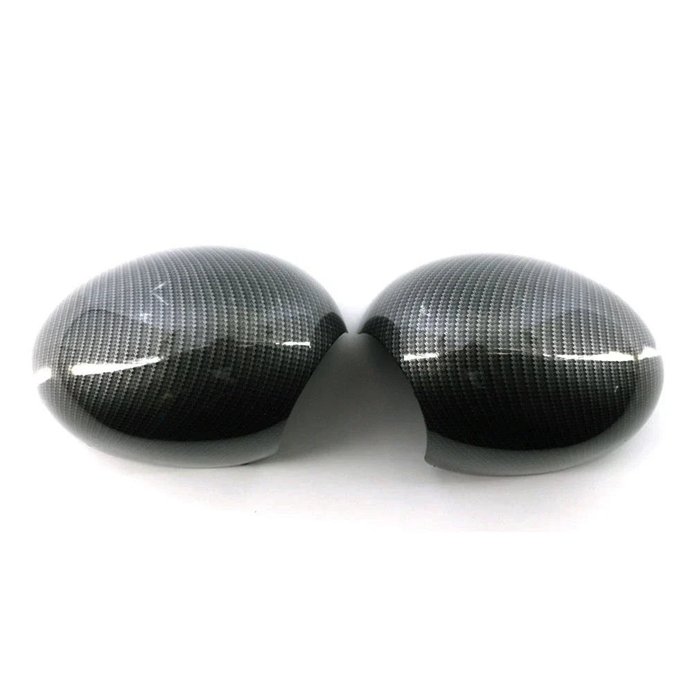 Carbon Fiber Mirror Cover Caps for BMW Mini Cooper R55 R56 R57 (2007-2013)