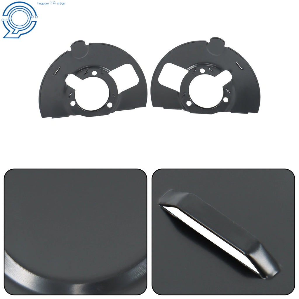 Set of 2 Front Brake Dust Shields for GMC Yukon XL (2015–2020)