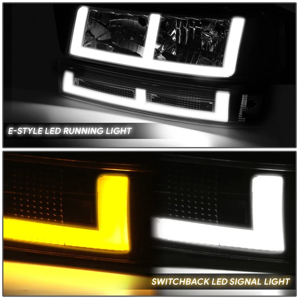 E-LED DRL Headlights for Chevrolet Express/Savana 1500-3500 (2003–2023)