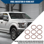 Set of Fuel Injector Seal Installation Kit for Ford F250 F350 6.7L (2011–2019)