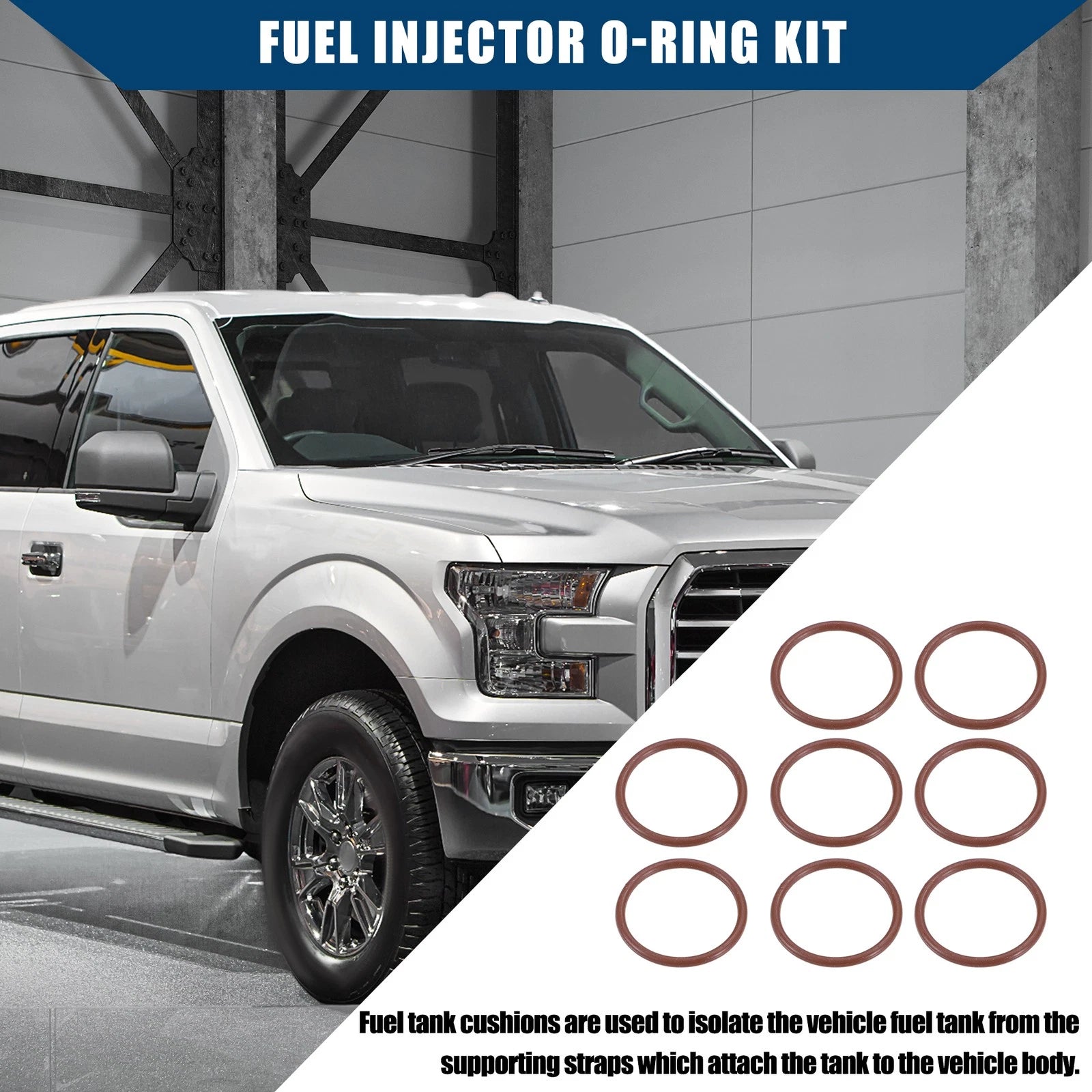 Set of Fuel Injector Seal Installation Kit for Ford F250 F350 6.7L (2011–2019)