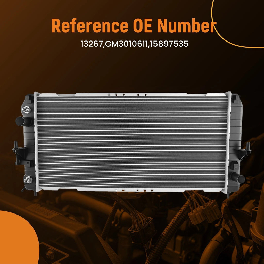 Coolant Radiator for Buick Lucerne CX CXL (2009–2011)