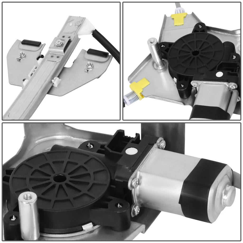 Rear Left Window Regulator w/Motor for Escalade Silverado Sierra Yukon (2007–2014)