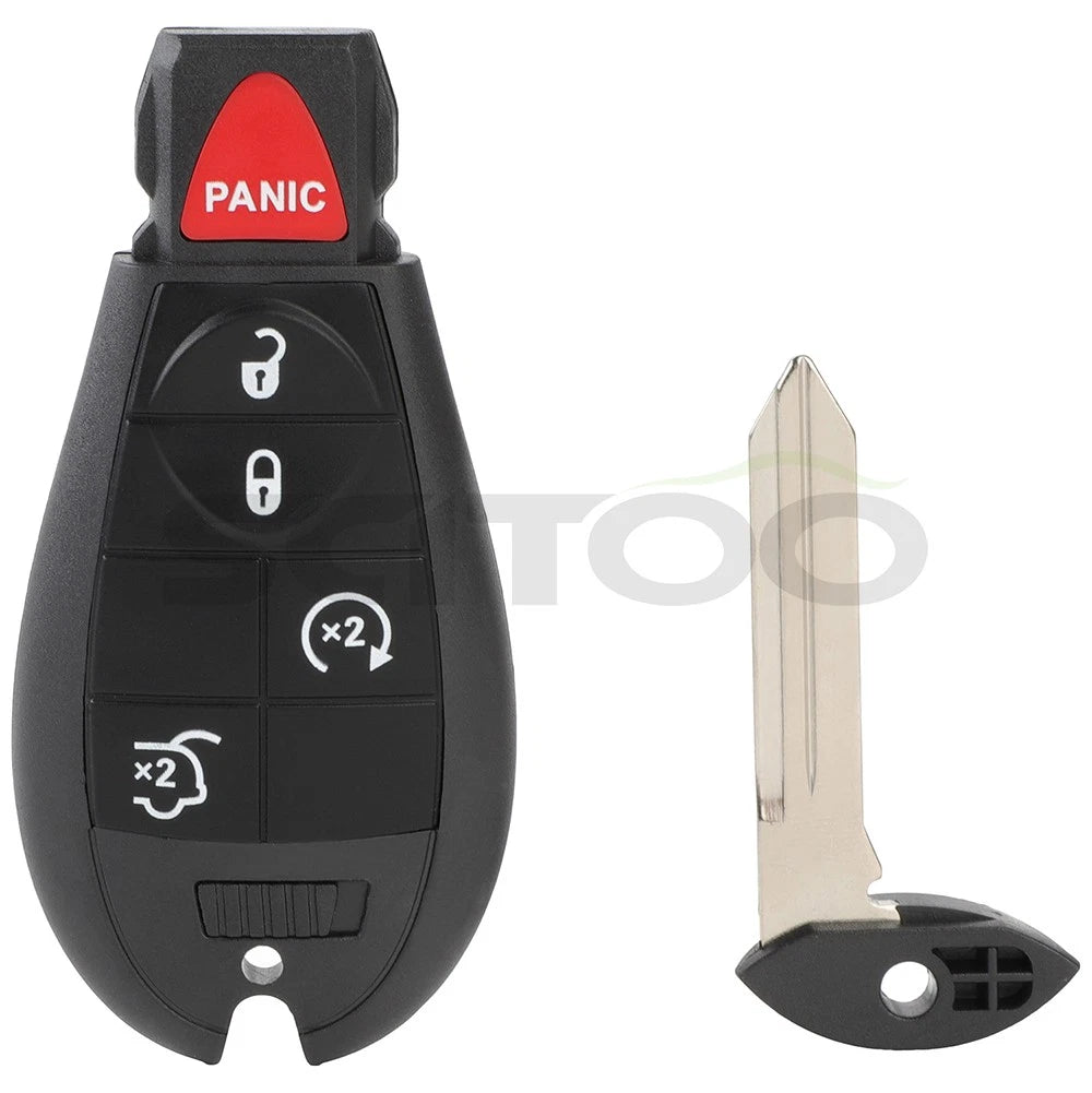 Keyless Entry Remote Fob for Jeep Commander (2008–2010) IYZ-C01C 5 Buttons