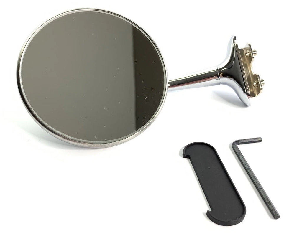 Peep Mirrors Long Arm Style Pair Replacement for Ford Dodge Chevy (Universal)