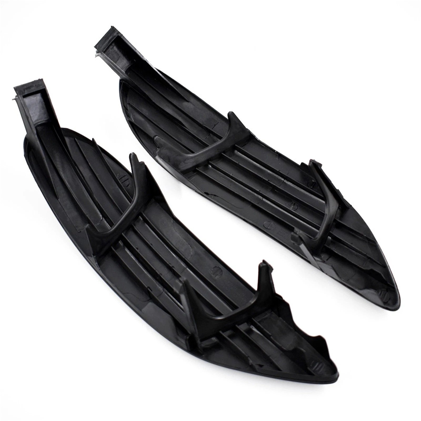 Fog Light Cover Pair for Toyota Corolla (2005–2008) Black Plastic