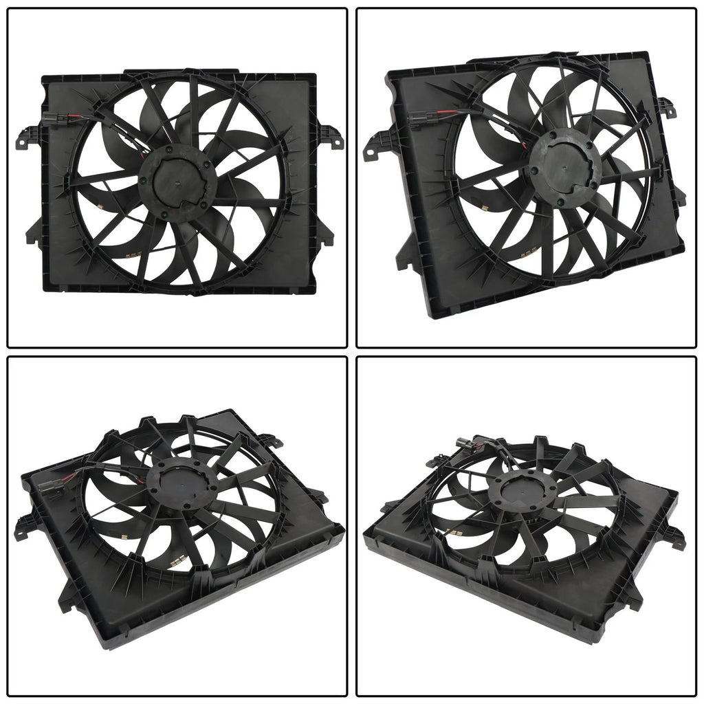 Radiator Cooling Fan Assembly for Ram 1500 (2019-2023) V6 3.6L