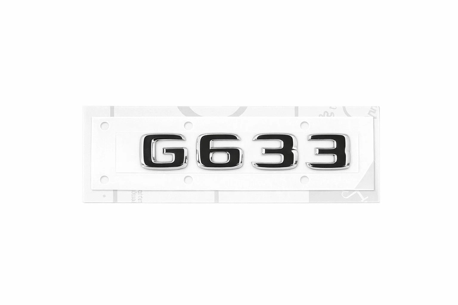 Genuine OEM Rear Emblem for Mercedes-Benz G63 AMG (2019–2023) 4638172300