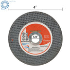Set of 50 Cut Off Wheels for All Metals & Stainless Steel (4" x 1/16" x 5/8")