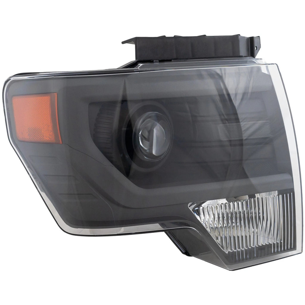 HID Headlight for Ford F-150 SVT Raptor (2013–2014) Gray Trim Right