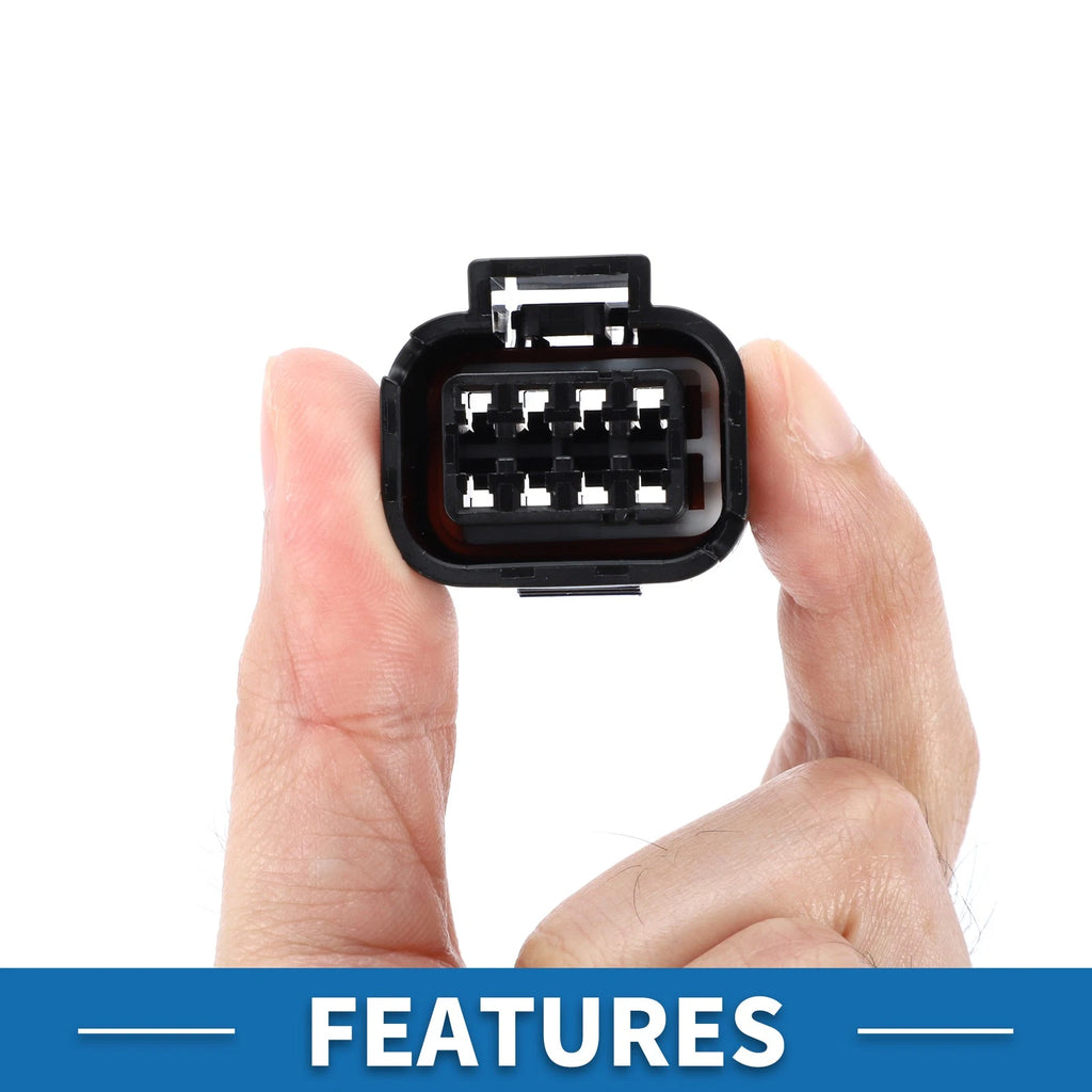8 Pin LED Halogen Headlight Connector Plug for Hyundai Elantra (2011–2015) 639664883195