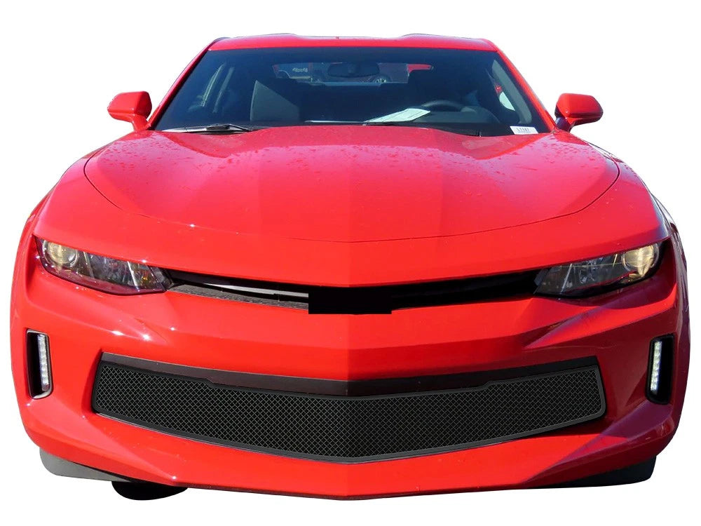 Stainless Black Mesh Grille Insert for Chevy Camaro LT (2016–2018)