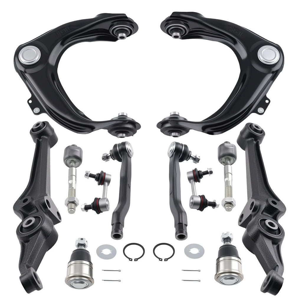 12pc Control Arms w/ Ball Joints Kit for Honda Accord (1998–2002)