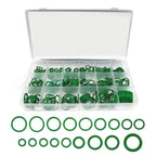 Set of 530 O Rings for Automotive Applications (Green)