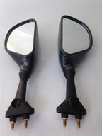 Carbon Fiber Racing Mirrors for Kawasaki ZX-6RR ZX-6R 636 (2003–2004)