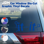 F*ck It Before It F*ck You Vinyl Car Decal for Universal (-)