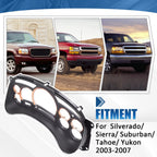 Gauge Cluster Lens Cover for GMC Sierra Chevy Silverado (2003–2007)