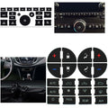 AC Dash Repair Button Decal Kit for Chevy
