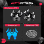2Pcs 1.5" Hubcentric Wheel Spacers for Lincoln Aviator, Ranger (2000-2024)