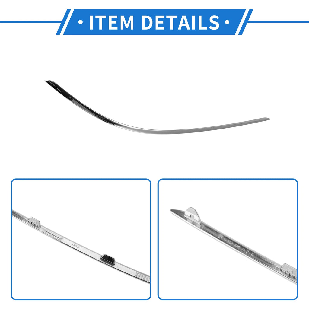 Bumper Grille Trim Garnish No.2048853821 for Mercedes-Benz W204/C (2011–2013)