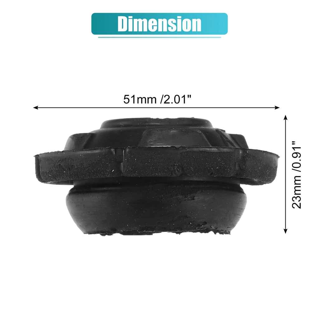 2X Lower Rubber Cushion Bushing Radiator Mount Insulator for Mazda 6 (2003–2013)