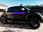 Matte Black Body Cladding for Ford Ranger PX PX2 Double Cab (2012-2018)