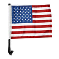 Saddlebag Trunk Clamp for Harley Touring (2014–2023) American Flag Pole