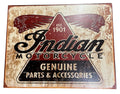Vintage Style Tin Bar Sign for Indian Motorcycle (#1469)