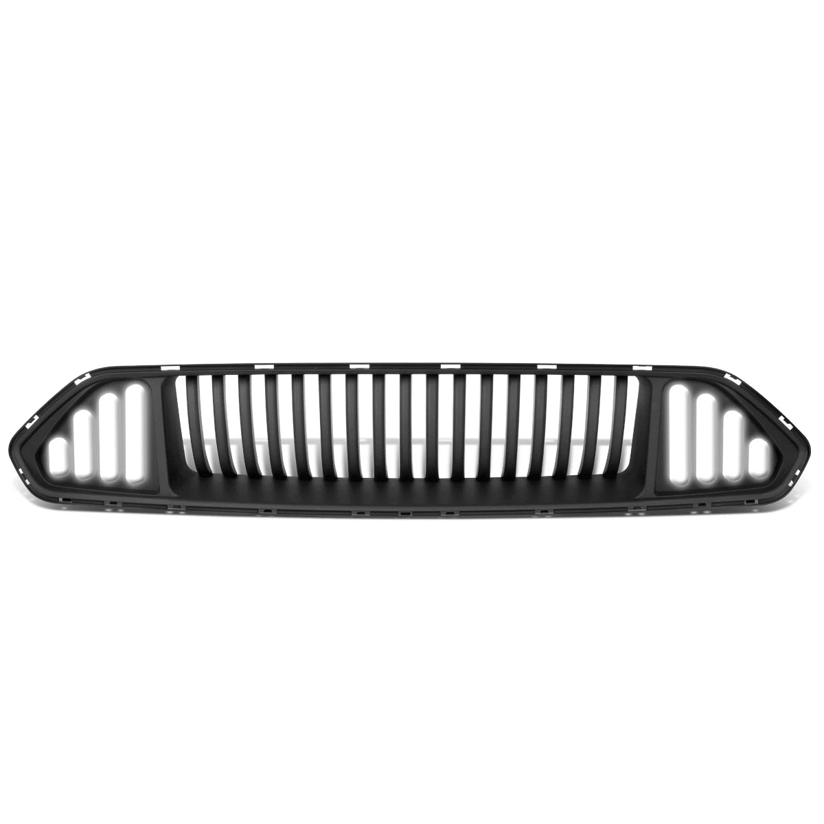 Vertical Mesh LED DRL Front Upper Bumper Grille for Ford Mustang (2018–2020)