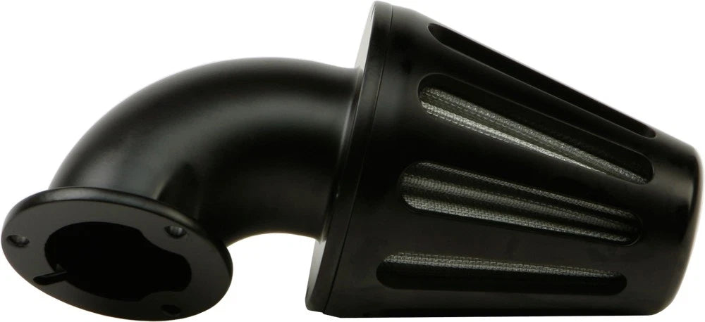 Chopped Black HardDrive Ram Air Filter 4.5" x 10" for Harley FLHTC (2004–2013)
