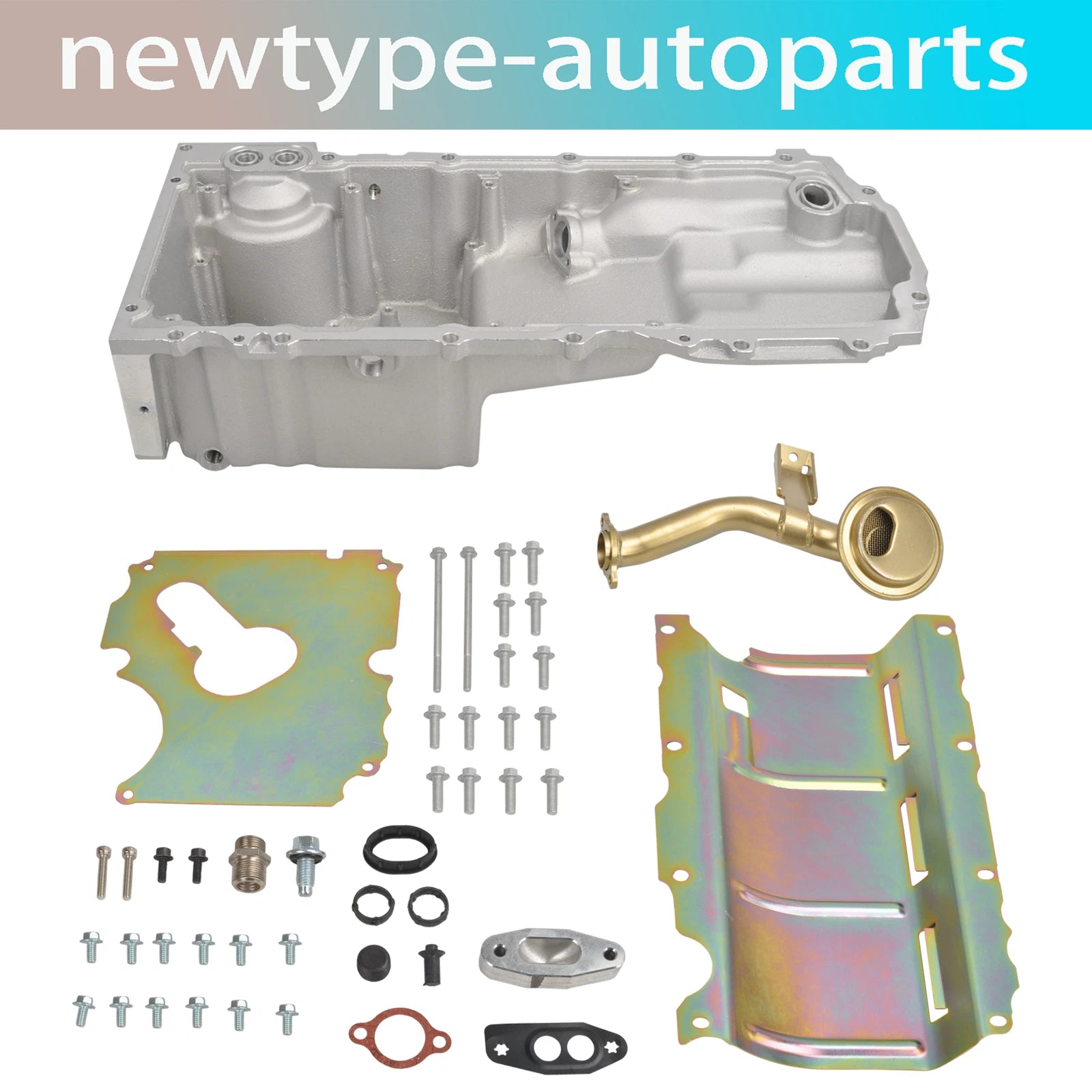 Rear Sump Oil Pan & Pickup Tube for Chevy LT Swap (302-20)