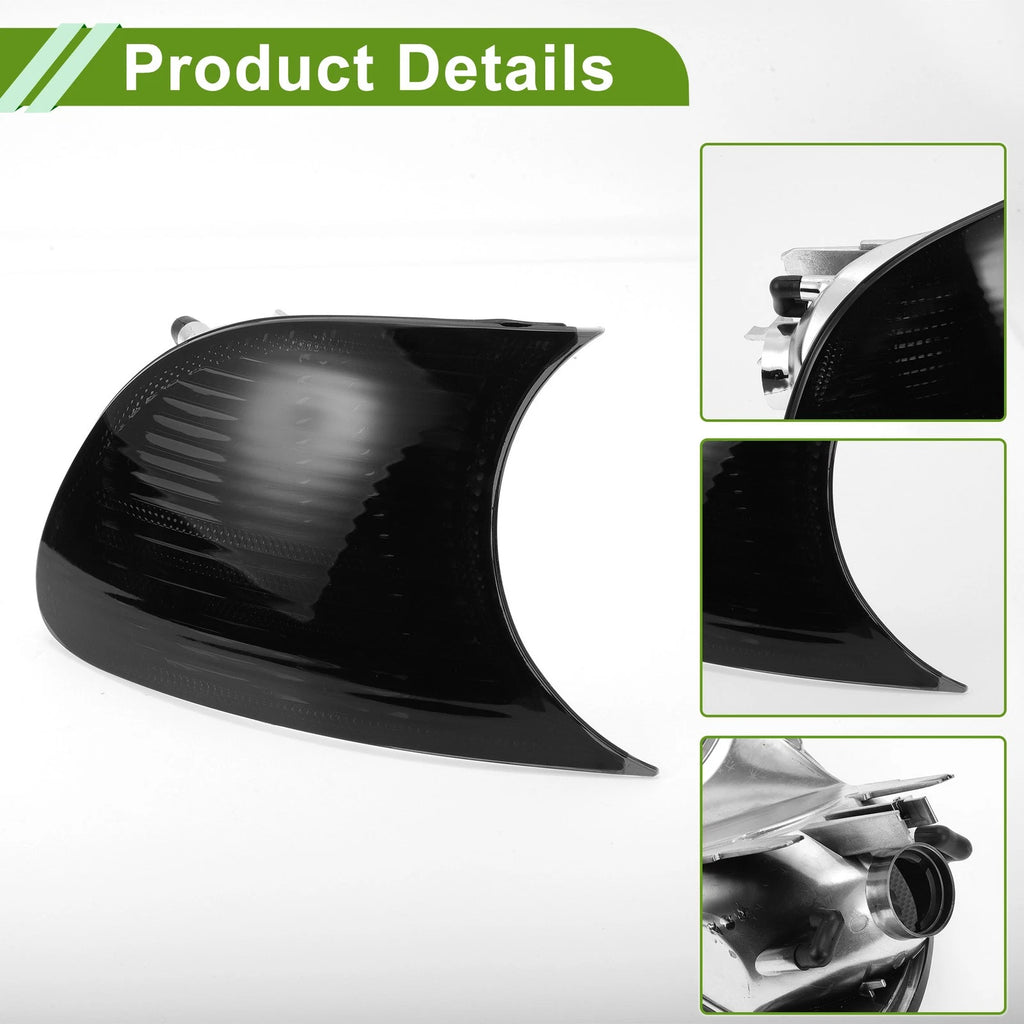 1 Pc Right Corner Signal Light Cover for BMW 3-Series (1999–2001) No. 63126904308