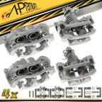 Set of 4 Brake Calipers with Bracket for Chevy Impala (2011–2013)
