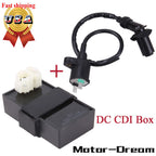 Ignition Coil & DC CDI Box for Honda Foreman 400 TRX400FW 4x4 (1997–2004)