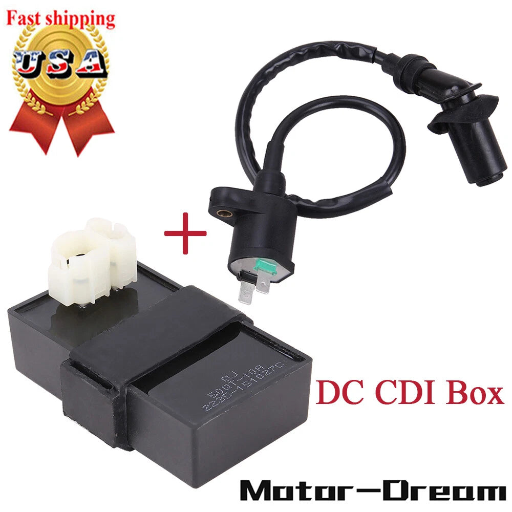Ignition Coil & DC CDI Box for Honda Foreman 400 TRX400FW 4x4 (1997–2004)