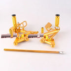 CNC Rearsets Footpegs for Yamaha YZF R6 (2003-2005) Black